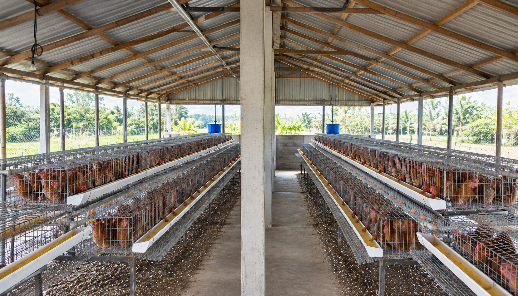 SM Quail Farms — chicken eggs handling