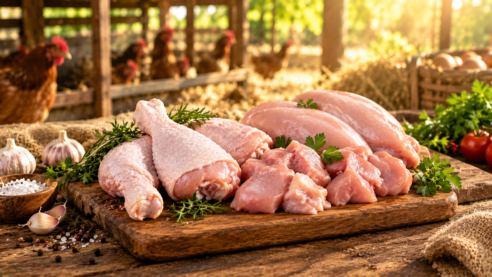 SM Quail Farms — fresh chicken meat